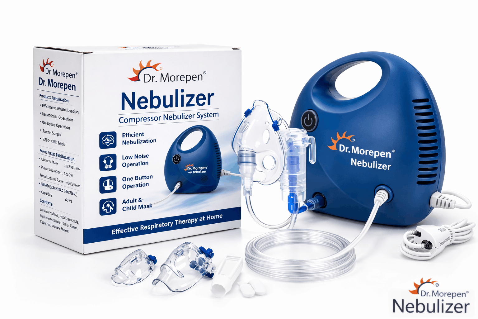 DR Morpen nebulizer, medical equipment supplier in thrissur