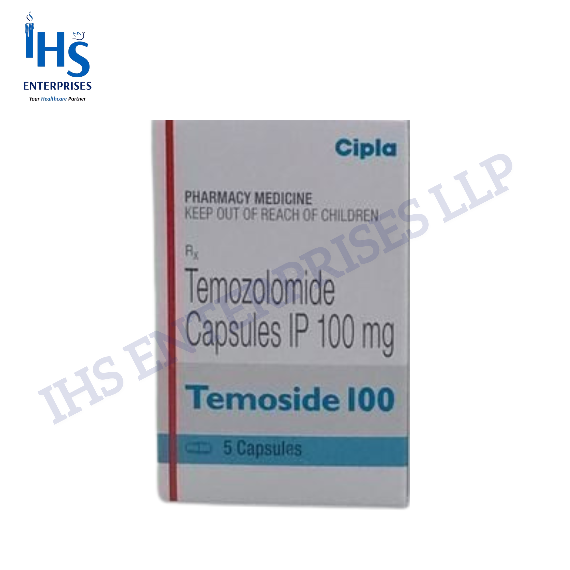 Temoside 100mg Capsule