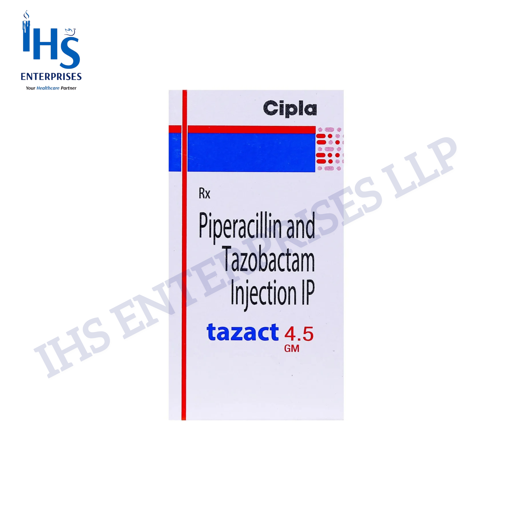 Tazact 4.5gm Injection